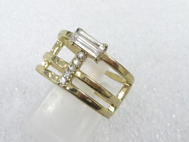 CRYSTAL FASHION RING / JP SIZE 16